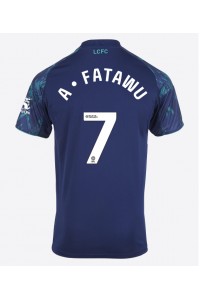 Fotbalové Dres Leicester City Issahaku Fatawu #7 Venkovní Oblečení 2025-26 Krátký Rukáv